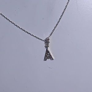 "A" Necklace